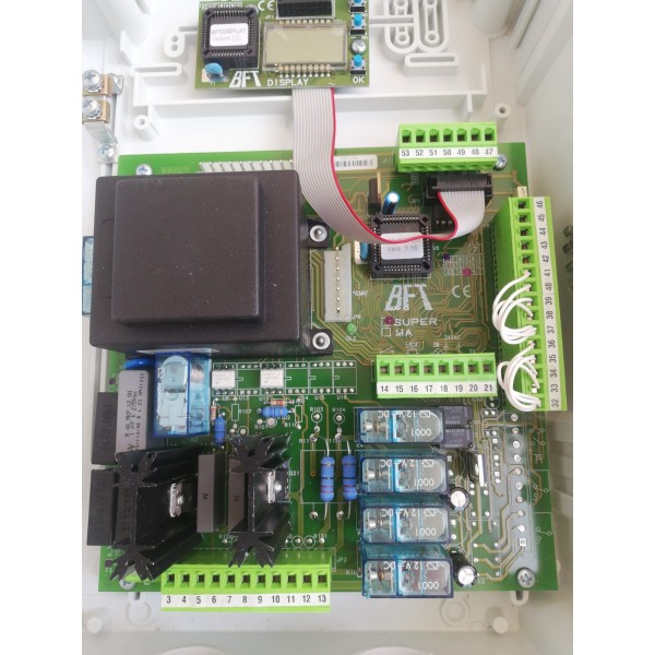 Panel de control Bft con pantalla integrada
